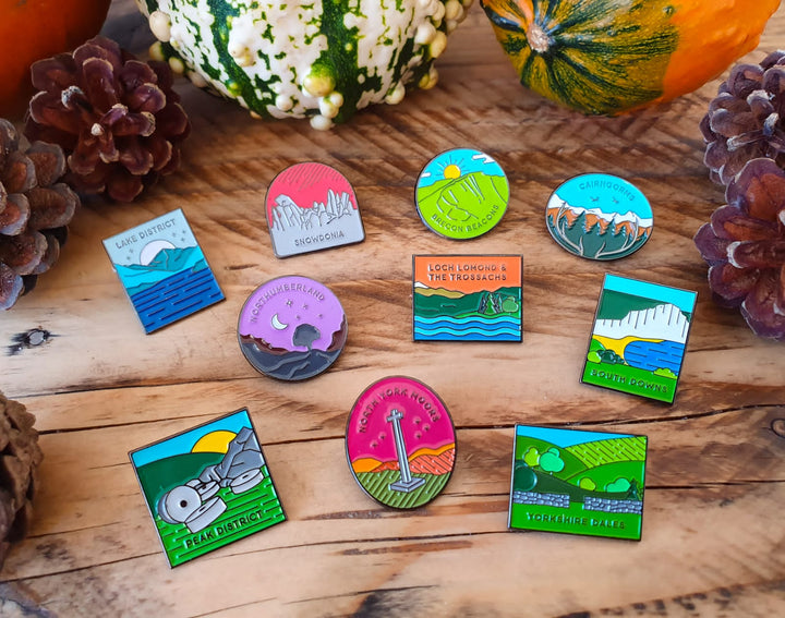 Four new National Park Pins expand the range :)