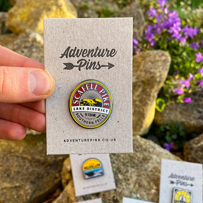 Lake District Fells pins (set of five) - £5 off bundle deal!
