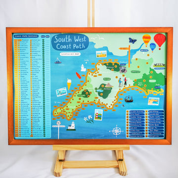South West Coast Path Map
