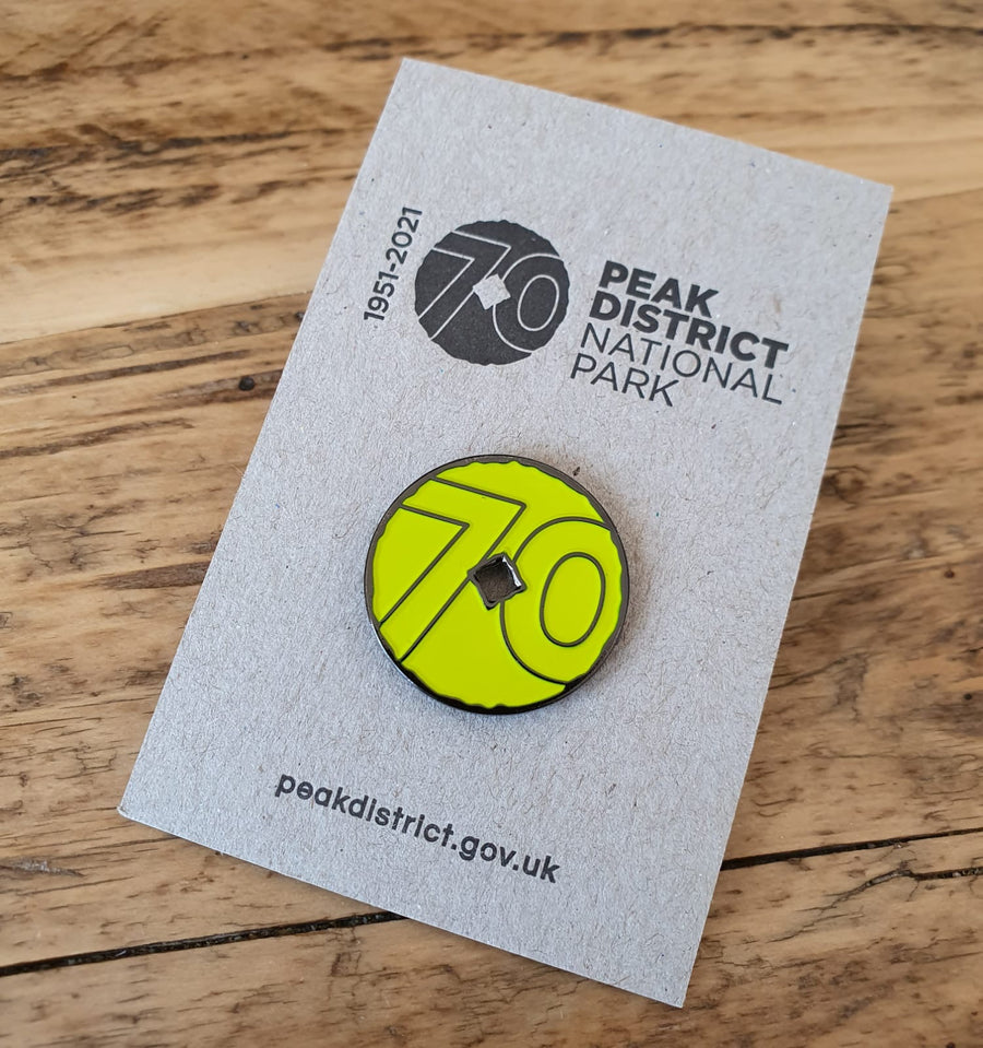 Peak District 70th Anniversary Pin