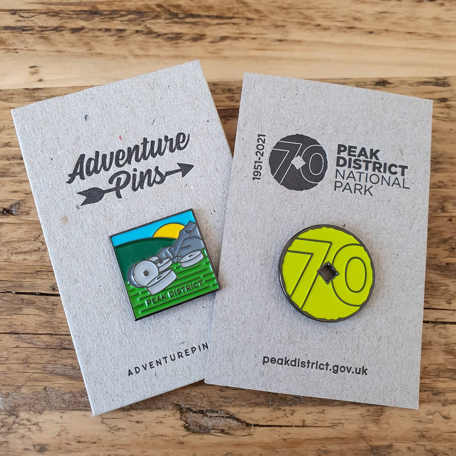 Peak District 70th Anniversary Pin